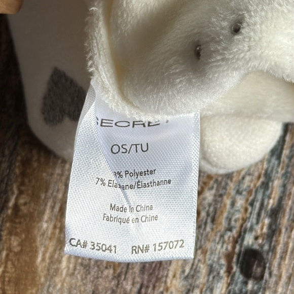 Secret | White Gloves with Rhinestones - Picture 6 of 6